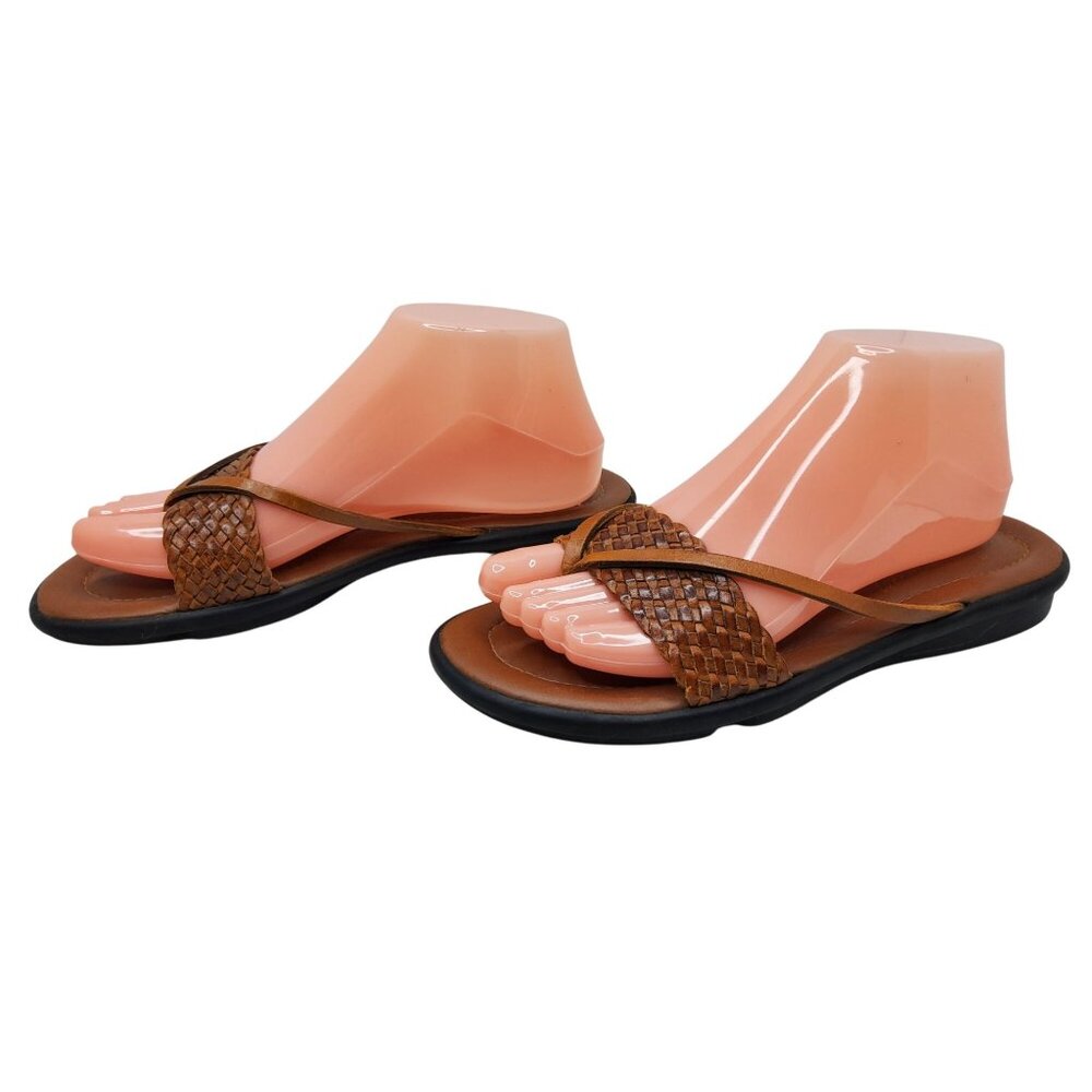 Women's Romano "Linda 2" Thong Leather Sandals